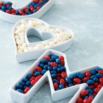 White+Ceramic+Letter+Dishes